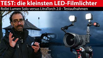 Test: Mini-LED-Filmleuchten für gutes Filmlicht