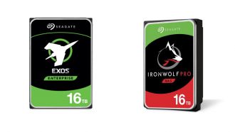 Seagate Exos X16, Ironwolf: SATA-Festplatten mit 16 Terabyte