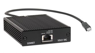 Sonnet Solo 10G Thunderbolt 2 Adapter: LAN-10GbE-Adapter für Mac und Win