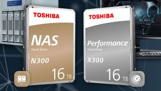 IFA 2019: Toshiba N300-NAS, X300 - NAS- und HDD-Speicher mit 16 TB