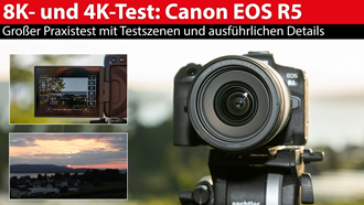 Großer Praxistest: Canon EOS R5 - ISO- und AF-Testaufnahmen, Ergonomie