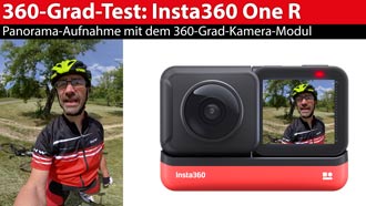 Praxistest: Insta360 One R mit drei Kameramodulen