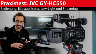Praxistest: JVC GY-HC550 - die Connected-Cam