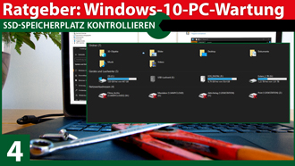 Ratgeber: Systempflege für Windows-10-PC - Speicherplatz kontrollieren