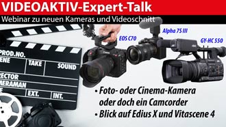 VIDEOAKTIV-Expert-Talk 2: Insta360 One R Test und Schnitttechniken