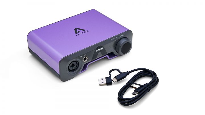 Apogee Boom: 2x2 USB-C-Audio-Interface für macOS, iOS und Windows