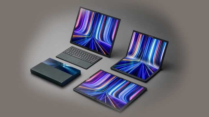Asus Zenbook 17 Fold OLED: faltbares Display erweitert Laptop auf 17 Zoll