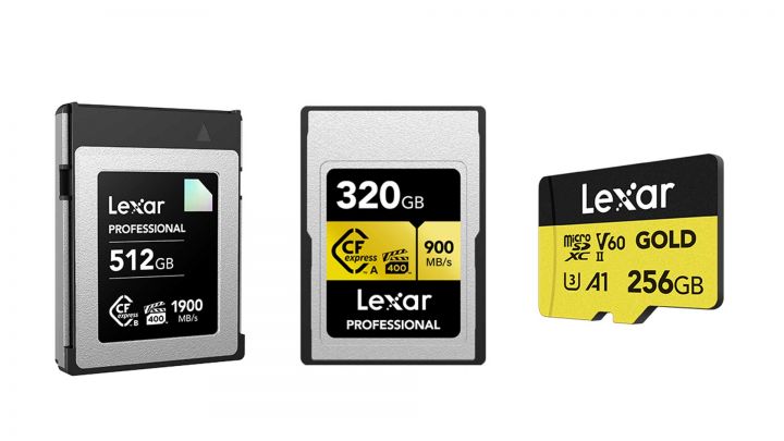 Lexar CFexpress microSD