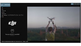 DJI Peugeot Drone Film Festival web
