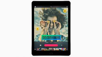 Apple Clips iPad 9 7 daydreaming filter screen