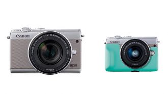 Canon EOS M100 front web