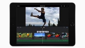 New iPad Mini iMovie web