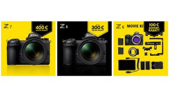 Nikon Sofort-Rabatt: 400 Euro auf Nikon-Z-Kameras sparen
