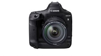 Canon EOS 1D X Mark III front web