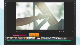 Adobe Premiere Rush Context menu Desktop