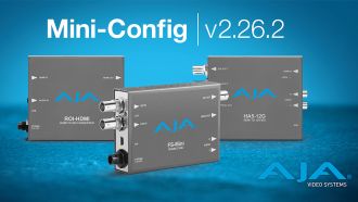 Aja: Mini-Config-Update V2.26.2 für Mini-Konverter und FS-HDR v4.1