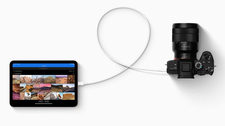 Apple iPad mini connectivity photography web