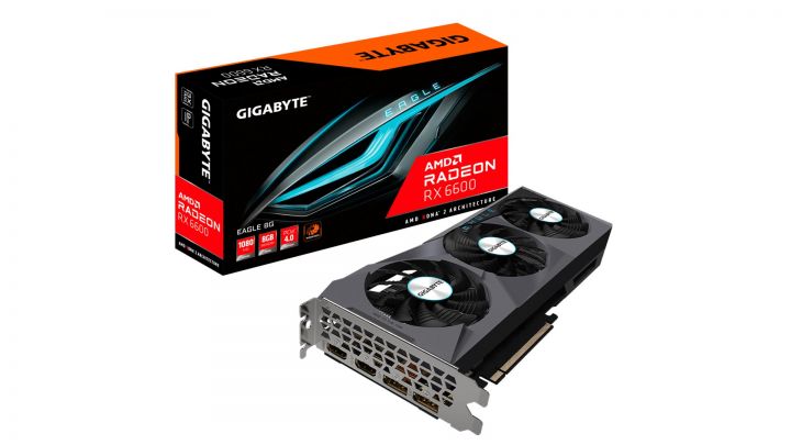 Gigabyte Radeon RX 6600 Eagle 8G: Einsteiger-GPU mit 8 GB