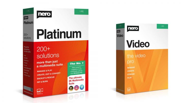 Nero Platinum Suite 2022: neue Version mit 8K und KI-Unterstützung