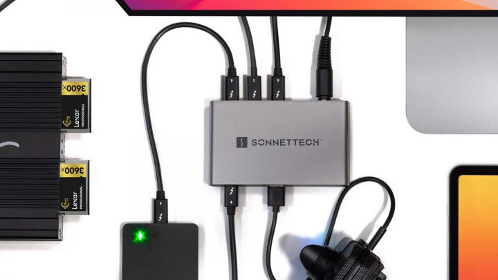 Sonnet Echo 5 Hub: Thunderbolt-4-Erweiterungs-Box mit vier Ports
