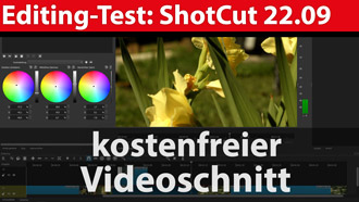 Test: Shotcut 22.09 - kostenfreie Schnittsoftware für Windows, Linux und Mac