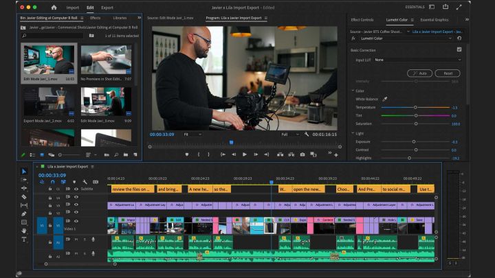 Adobe Premiere Pro CC 2022: verbesserte Proxys und neue Arbeitsbereiche mit dem Juni-Update