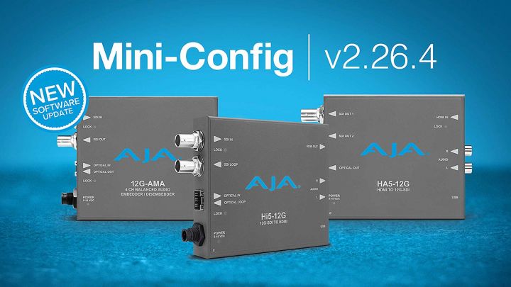 AJA 2022 Mini Config v2.26.4 Update SM general web