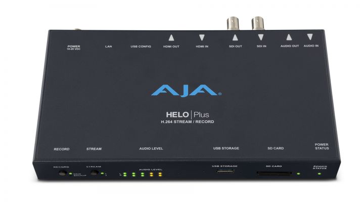 Aja Helo Plus: verbesserte H.264-Streaming- und Recording-Einheit