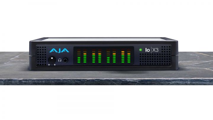 Aja Io X3: neues Video-/Audio-Device mit Thunderbolt-3-Verbindung