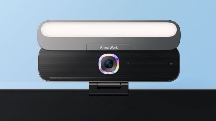 AnkerWork B600: Webcam mit Mikro, Lautsprecher und Lichtleiste