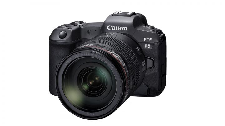Canon EOS R5 front web