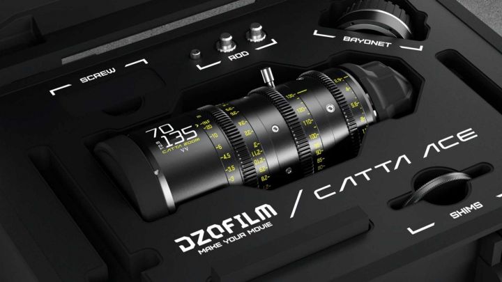DZOFilm Catta Ace 35-80mm, 70-135mm: neue Cine-Zoom-Objektive für PL, EF und LPL