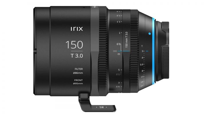 Irix Cine 150mm T3.0 Tele: neue Variante der 150mm-Cine-Optike