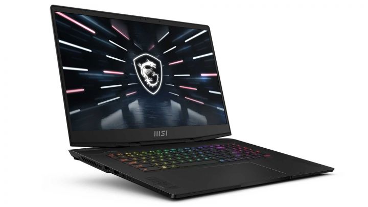 CES2022 MSI NB Stealth GS77 front web