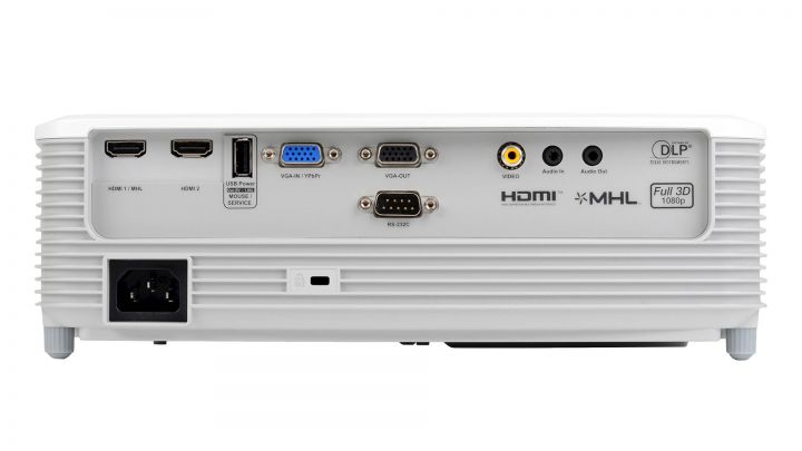Optoma HD28i back web