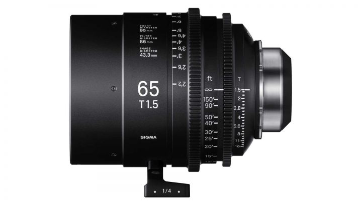 IBC 2022: Sigma entwickelt High Speed 65mm T1.5 FF und Classic 65mm T2.5 FF
