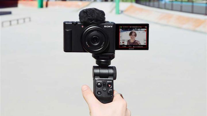 Sony ZV-1F: Vlogging-Kamera mit Festbrennweite