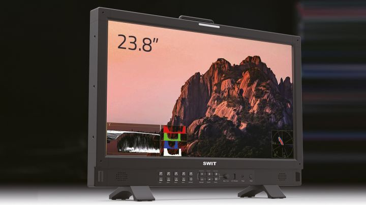 Swit BM-H245: Full-HD-Studiomonitor mit 4K-Input, QLED-Technik und 23,8 Zoll