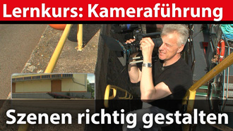 Lernkurs: Die Kameraführung - subjektive Kamera, Achsensprung, Handkamera