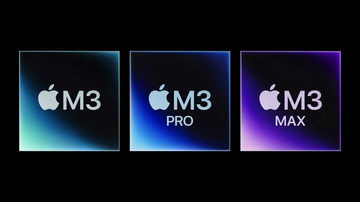 Apple MacBook Pro M3 chip series 3up 231030