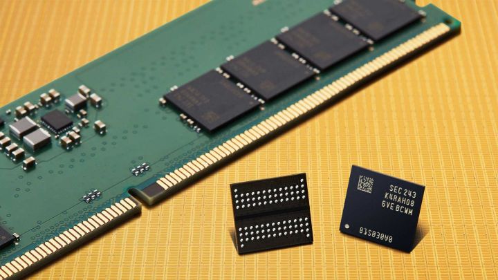 Samsung: entwickelt ersten, pfeilschnellen 12nm DDR5 DRAM