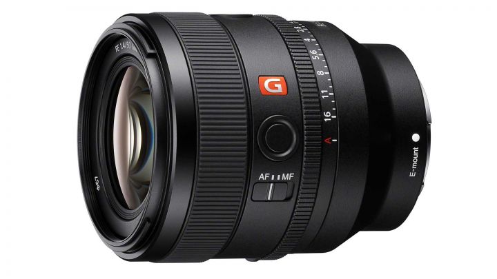 Sony FE 50 mm F1 4 GM front web