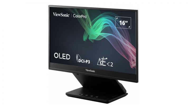 ViewSonic ColorPro VP16-OLED: tragbares, farbtreues 16-Zoll-OLED-Display mit DCI-P3