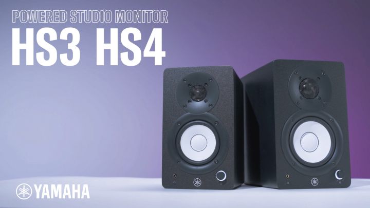 Yamaha HS3 und HS4: neue kompakte Studiomonitore