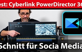 CyberLink PowerDirector 365: Test des Schnittprogramms