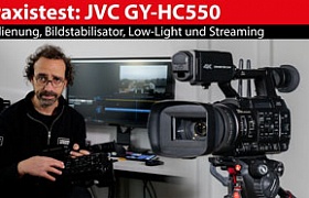 Praxistest: JVC GY-HC550 - die Connected-Cam