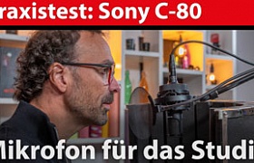 Sony C-80: Test des neuen Studiomikrofons