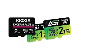 Kioxia und AGI Technology: Die ersten microSD-Karten mit 2 TB