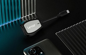 Lexar Professional USB-C: Dual-Slot-Kartenleser mit USB-C-Anschluss
