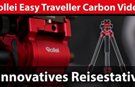 Rollei Easy Traveller Carbon: Reisestativ mit innovativem Konzept